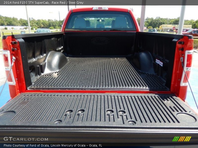 Race Red / Steel Grey 2014 Ford F150 STX SuperCab