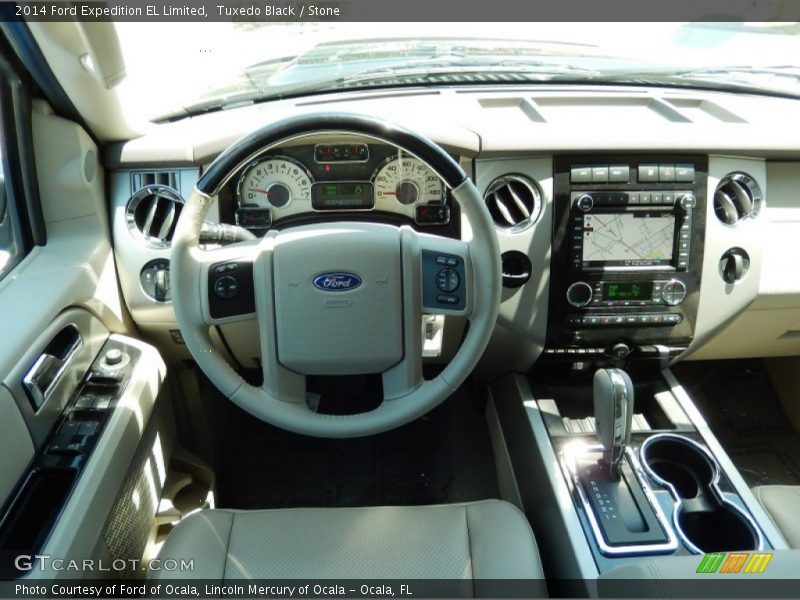 Tuxedo Black / Stone 2014 Ford Expedition EL Limited