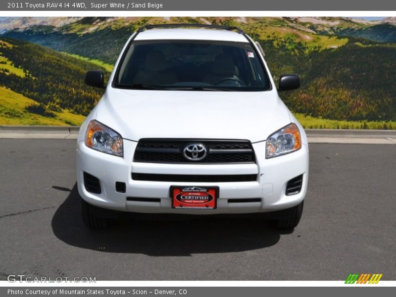 Super White / Sand Beige 2011 Toyota RAV4 I4 4WD