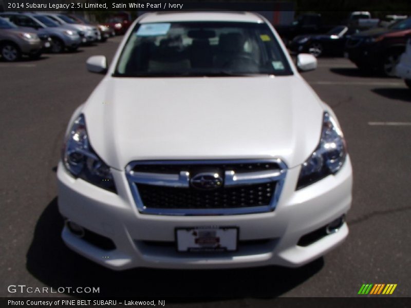 Satin White Pearl / Ivory 2014 Subaru Legacy 2.5i Limited