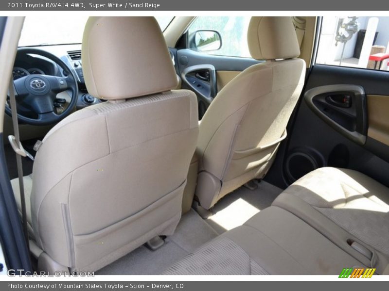 Super White / Sand Beige 2011 Toyota RAV4 I4 4WD