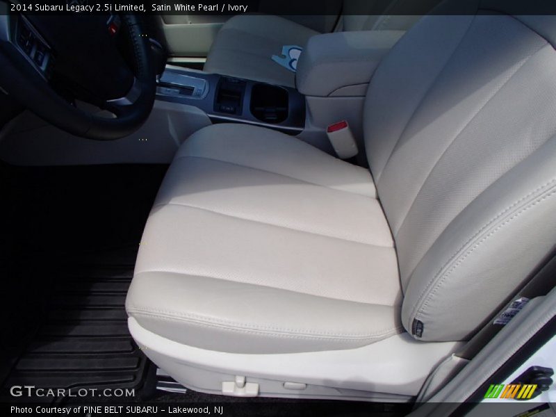 Satin White Pearl / Ivory 2014 Subaru Legacy 2.5i Limited
