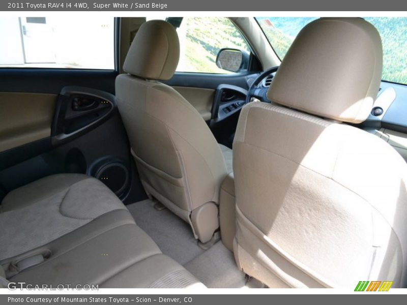 Super White / Sand Beige 2011 Toyota RAV4 I4 4WD