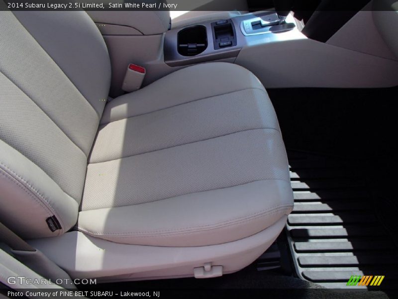 Satin White Pearl / Ivory 2014 Subaru Legacy 2.5i Limited