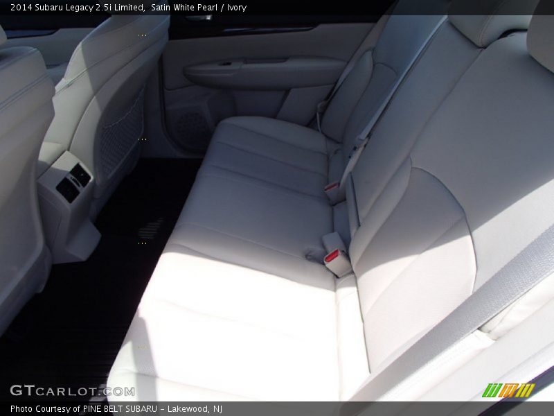 Satin White Pearl / Ivory 2014 Subaru Legacy 2.5i Limited