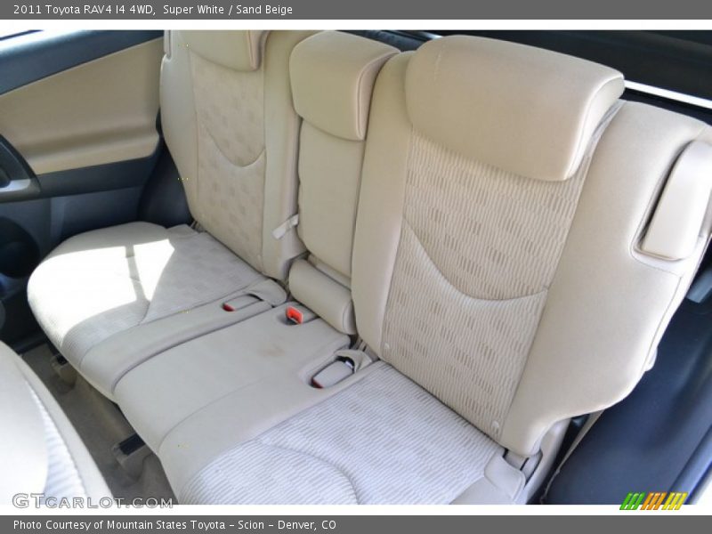 Super White / Sand Beige 2011 Toyota RAV4 I4 4WD