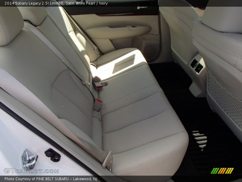 Satin White Pearl / Ivory 2014 Subaru Legacy 2.5i Limited