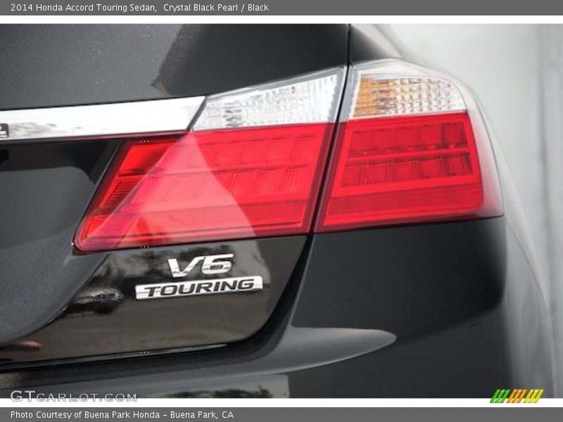 Crystal Black Pearl / Black 2014 Honda Accord Touring Sedan