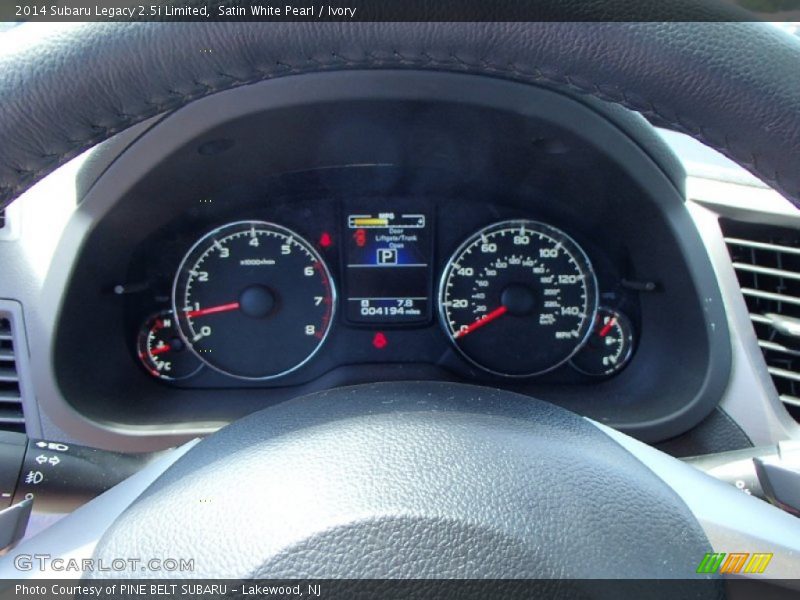 Satin White Pearl / Ivory 2014 Subaru Legacy 2.5i Limited