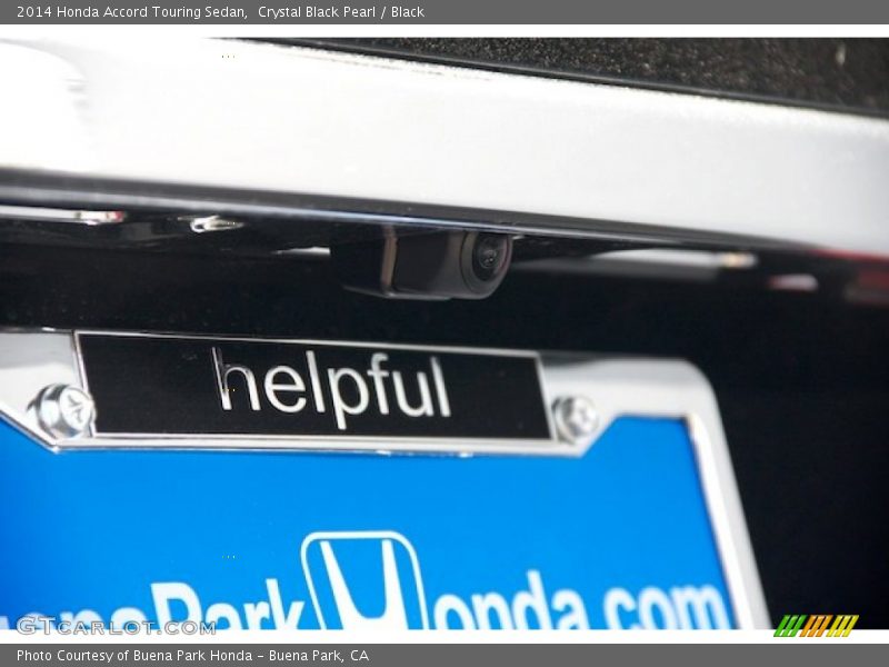 Crystal Black Pearl / Black 2014 Honda Accord Touring Sedan