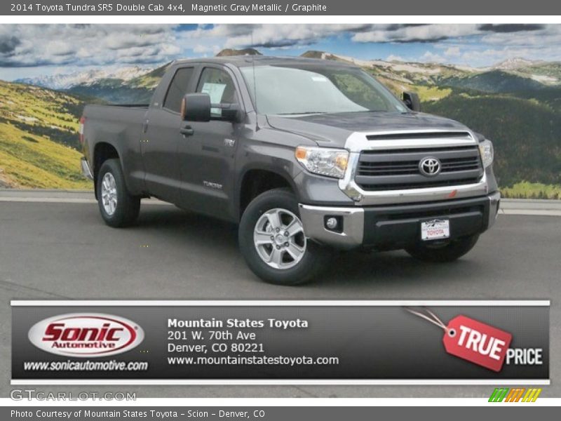 Magnetic Gray Metallic / Graphite 2014 Toyota Tundra SR5 Double Cab 4x4