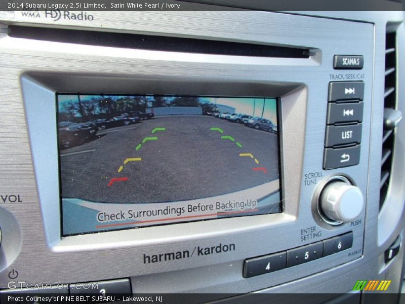 Satin White Pearl / Ivory 2014 Subaru Legacy 2.5i Limited