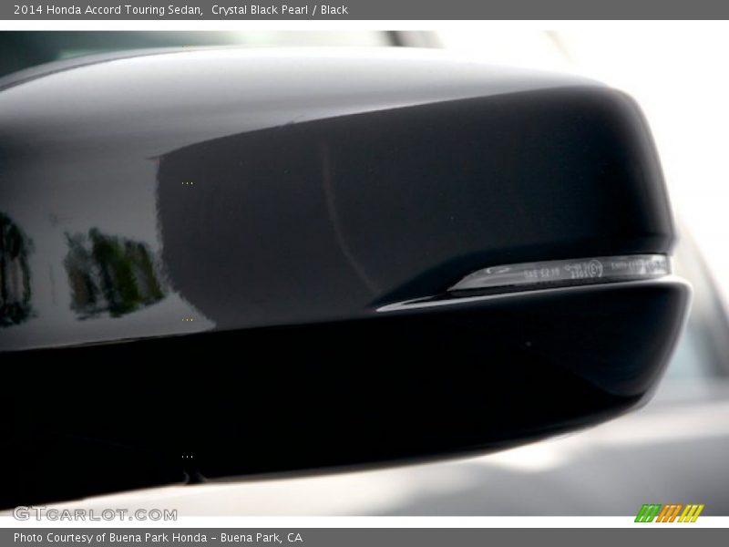 Crystal Black Pearl / Black 2014 Honda Accord Touring Sedan