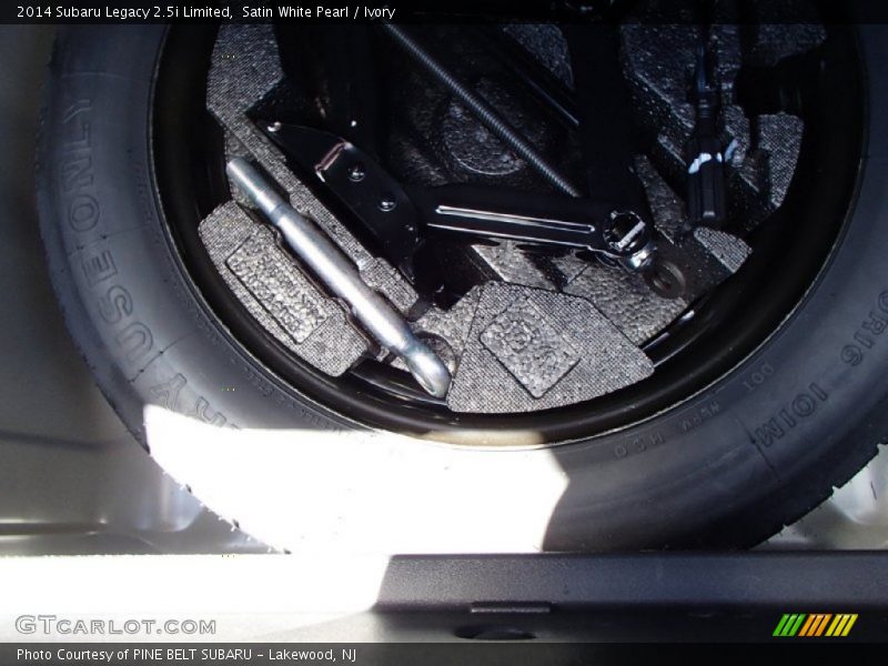 Satin White Pearl / Ivory 2014 Subaru Legacy 2.5i Limited