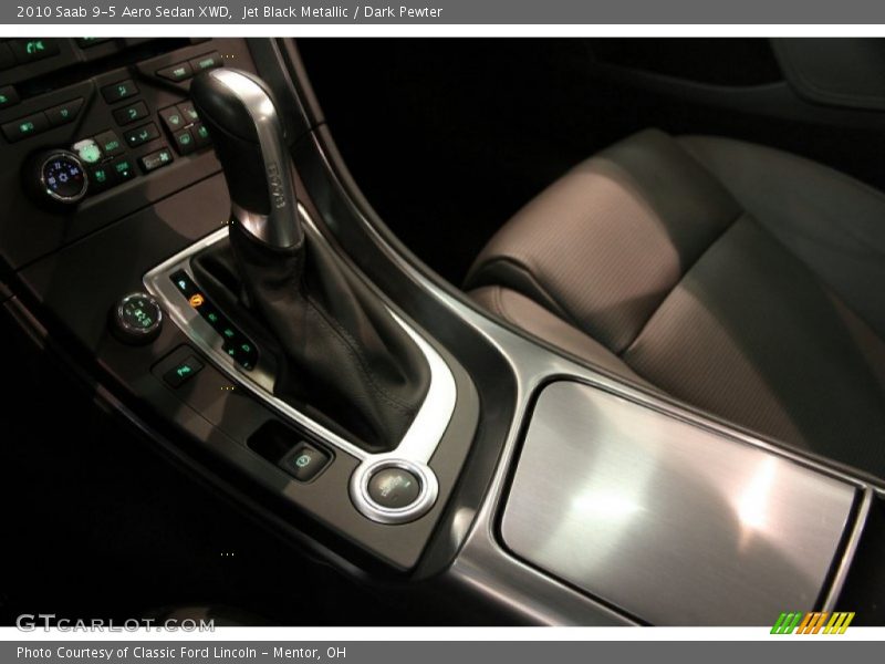 Jet Black Metallic / Dark Pewter 2010 Saab 9-5 Aero Sedan XWD