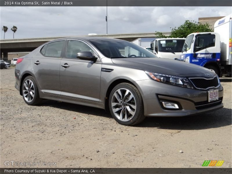 Satin Metal / Black 2014 Kia Optima SX