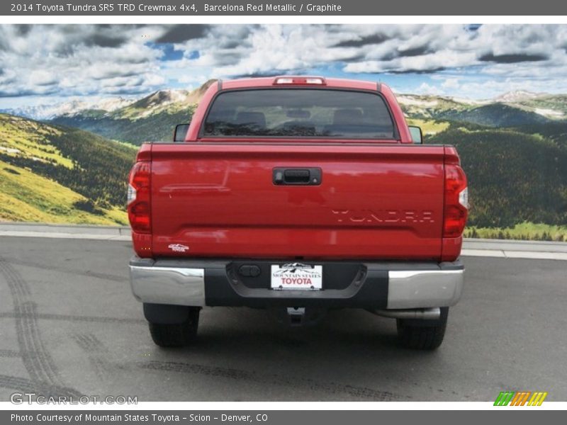 Barcelona Red Metallic / Graphite 2014 Toyota Tundra SR5 TRD Crewmax 4x4
