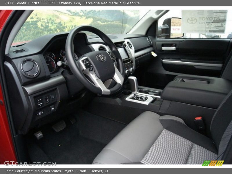 Barcelona Red Metallic / Graphite 2014 Toyota Tundra SR5 TRD Crewmax 4x4