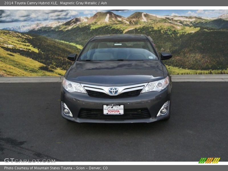 Magnetic Gray Metallic / Ash 2014 Toyota Camry Hybrid XLE