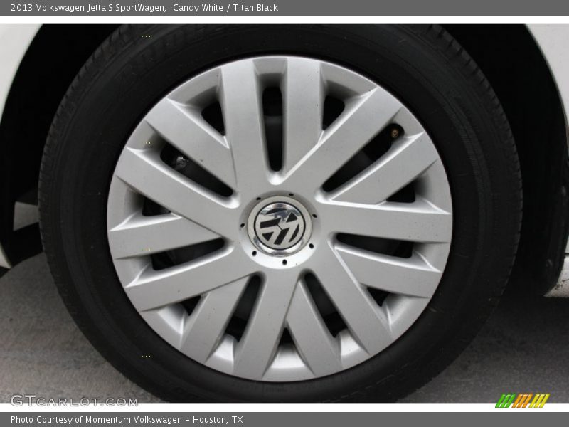 Candy White / Titan Black 2013 Volkswagen Jetta S SportWagen