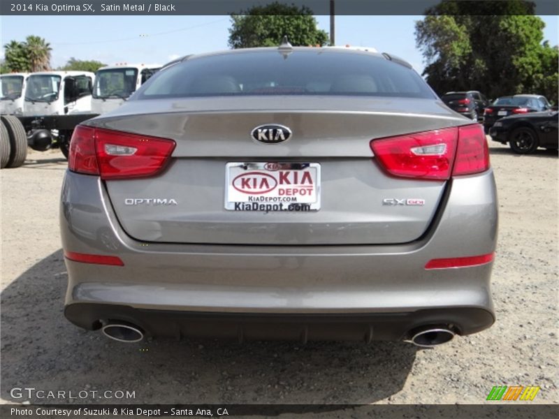 Satin Metal / Black 2014 Kia Optima SX