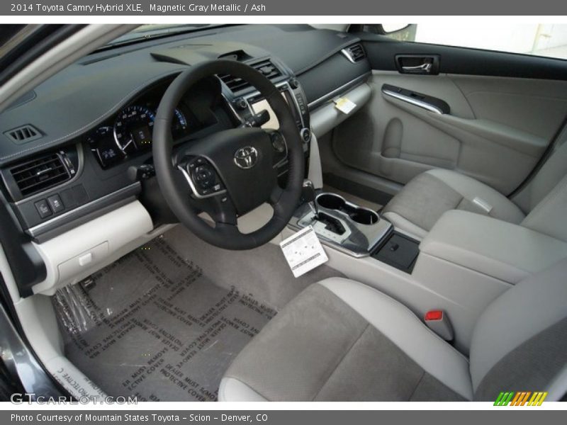 Magnetic Gray Metallic / Ash 2014 Toyota Camry Hybrid XLE