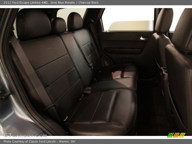 Steel Blue Metallic / Charcoal Black 2012 Ford Escape Limited 4WD