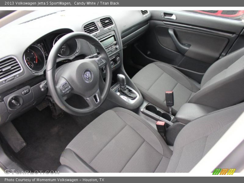  2013 Jetta S SportWagen Titan Black Interior