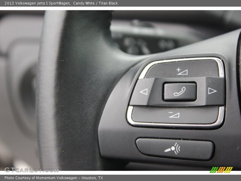 Candy White / Titan Black 2013 Volkswagen Jetta S SportWagen