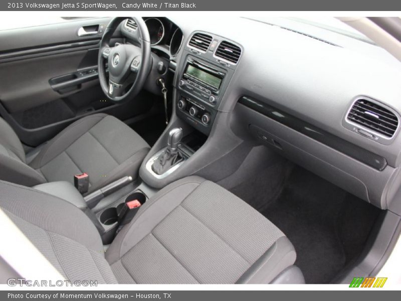Candy White / Titan Black 2013 Volkswagen Jetta S SportWagen