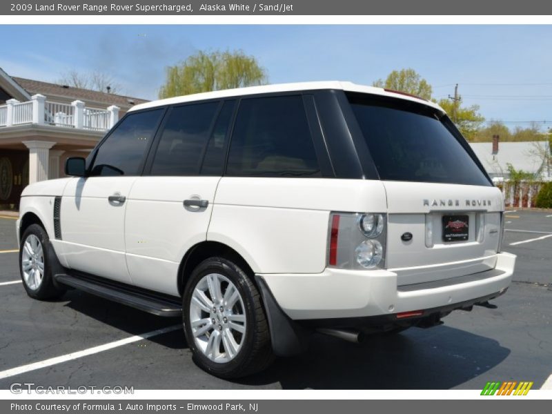 Alaska White / Sand/Jet 2009 Land Rover Range Rover Supercharged