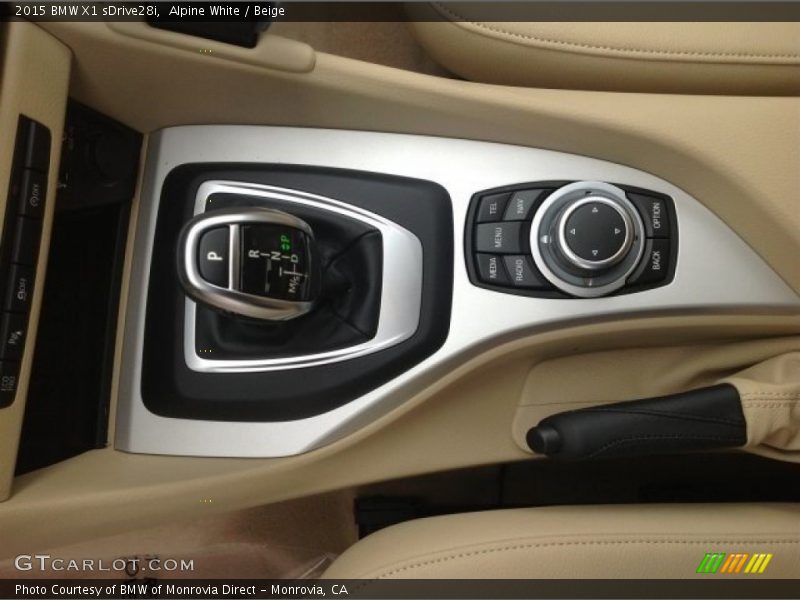  2015 X1 sDrive28i 8 Speed Steptronic Automatic Shifter