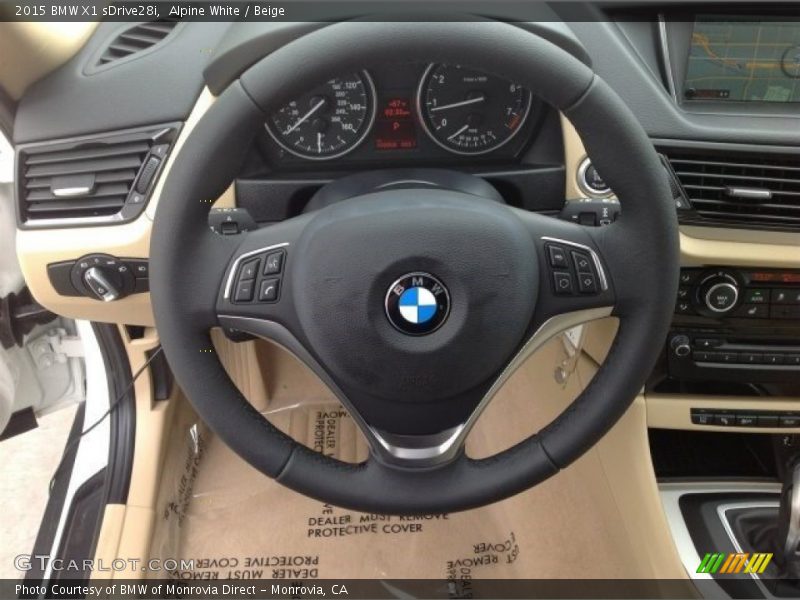  2015 X1 sDrive28i Steering Wheel
