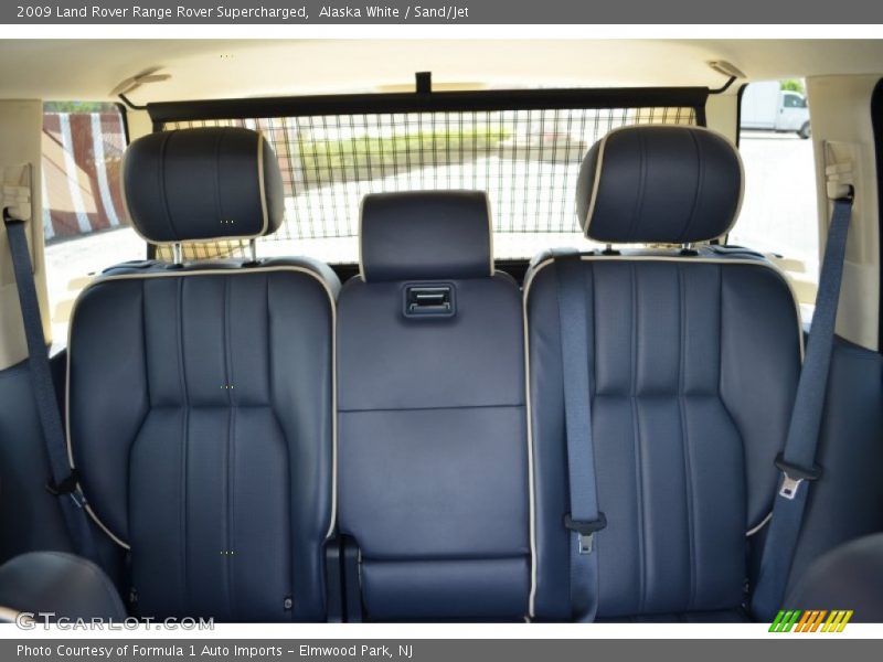 Alaska White / Sand/Jet 2009 Land Rover Range Rover Supercharged