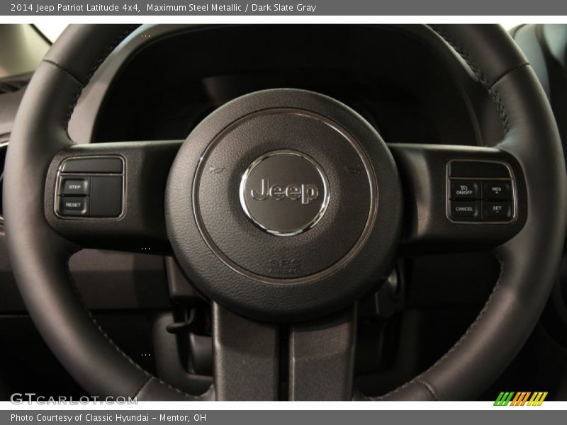 Maximum Steel Metallic / Dark Slate Gray 2014 Jeep Patriot Latitude 4x4