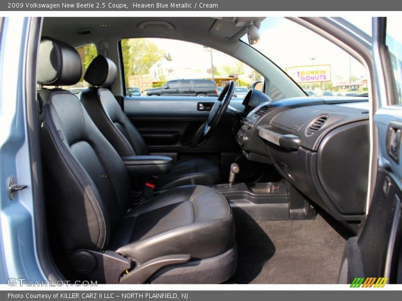 Heaven Blue Metallic / Cream 2009 Volkswagen New Beetle 2.5 Coupe