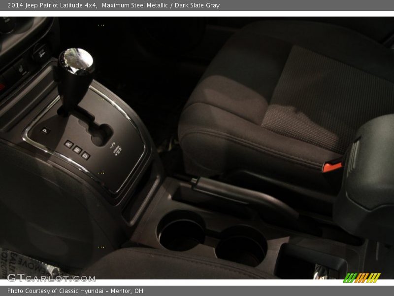 Maximum Steel Metallic / Dark Slate Gray 2014 Jeep Patriot Latitude 4x4