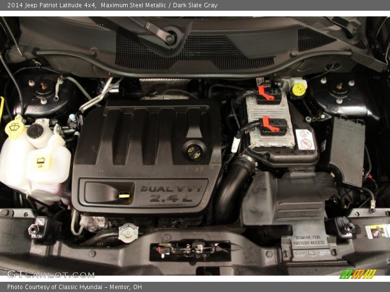 Maximum Steel Metallic / Dark Slate Gray 2014 Jeep Patriot Latitude 4x4