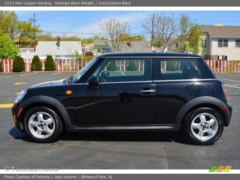 Midnight Black Metallic / Grey/Carbon Black 2010 Mini Cooper Hardtop