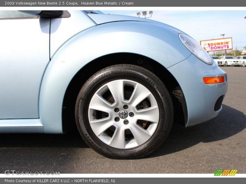 Heaven Blue Metallic / Cream 2009 Volkswagen New Beetle 2.5 Coupe