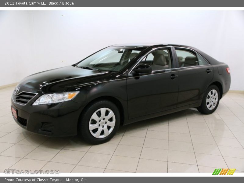 Black / Bisque 2011 Toyota Camry LE