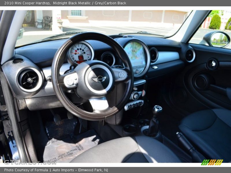 Midnight Black Metallic / Grey/Carbon Black 2010 Mini Cooper Hardtop