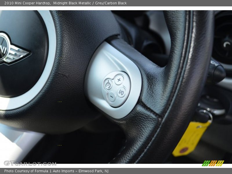 Midnight Black Metallic / Grey/Carbon Black 2010 Mini Cooper Hardtop