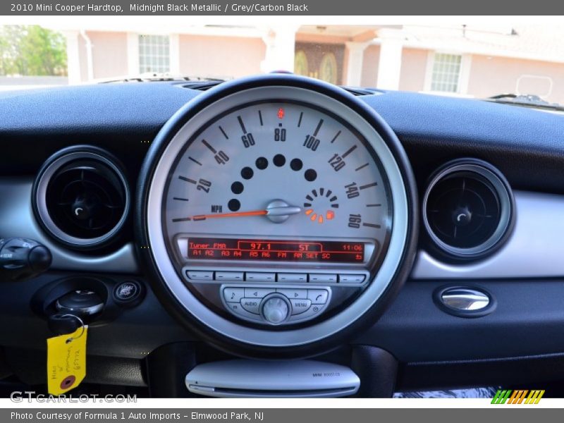 Midnight Black Metallic / Grey/Carbon Black 2010 Mini Cooper Hardtop
