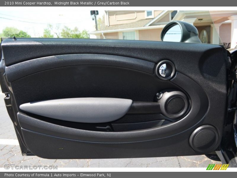 Midnight Black Metallic / Grey/Carbon Black 2010 Mini Cooper Hardtop