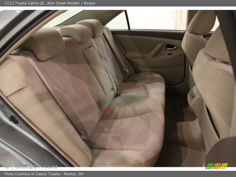 Aloe Green Metallic / Bisque 2011 Toyota Camry LE