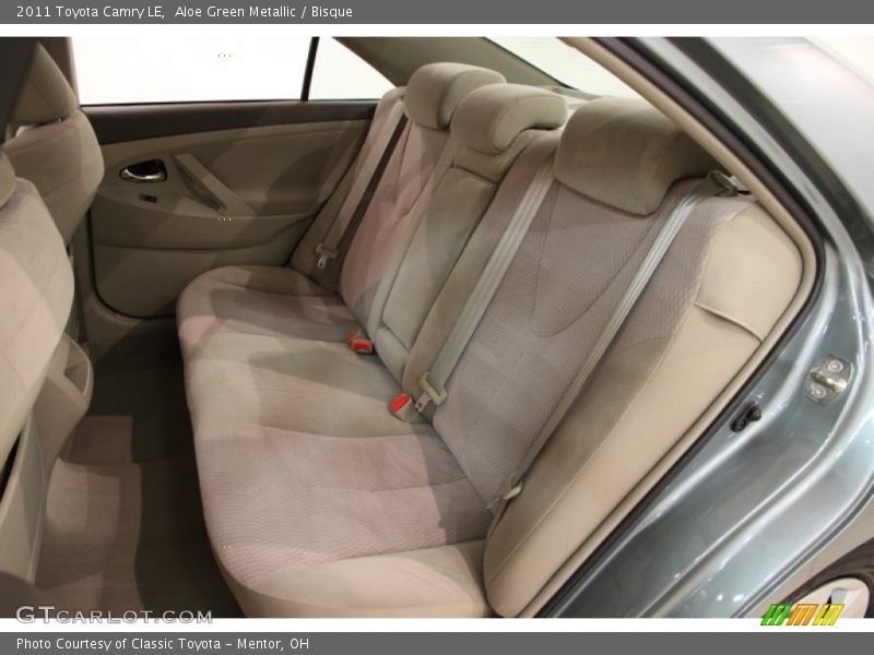 Aloe Green Metallic / Bisque 2011 Toyota Camry LE