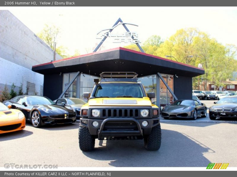 Yellow / Ebony Black 2006 Hummer H3