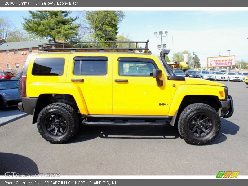Yellow / Ebony Black 2006 Hummer H3