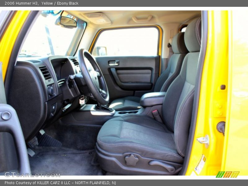 Yellow / Ebony Black 2006 Hummer H3